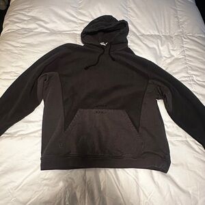 Charcoal Grey, Two-Toned Adidas Hoodie